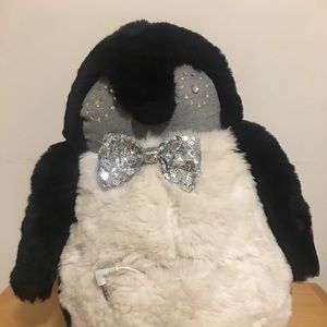 Jeweled rockin plush speaker animal penguin